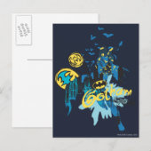 Batman Gotham Guardian Notitieboek Sketch Briefkaart (Voorkant / Achterkant)