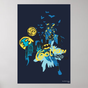 Batman Gotham Guardian Notitieboek Sketch Poster
