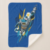 Batman Gotham Guardian Sherpa Deken (Voorkant)