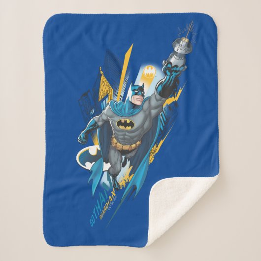 Batman Gotham Guardian Sherpa Deken (Voorkant)