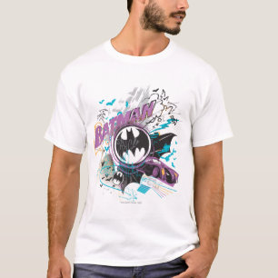 Batman Gotham Skyline Sketch T-shirt
