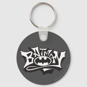 Batman Graffiti Name Logo Sleutelhanger