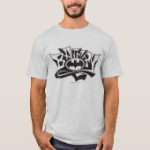 Batman | Graffiti Name Logo T-shirt (Voorkant)