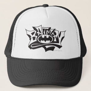Batman   Graffiti Name Logo Trucker Pet