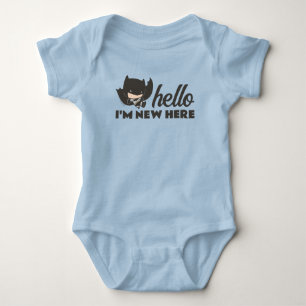 Batman   Hallo, ik ben Nieuw hier - Nieuwe baby Romper