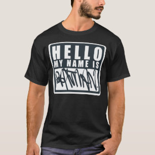 Batman   Hallo Mijn naam is Batman Logo T-shirt