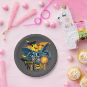 Batman | Halloween geïnspireerd Logo Papieren Bordje (Feest)