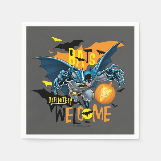 Batman | Halloween geïnspireerd Logo Servet (Voorkant)