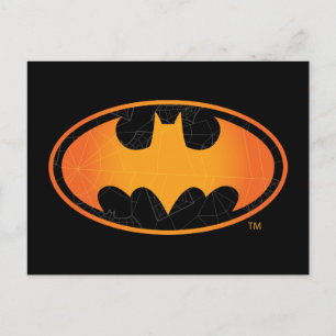 Batman   Halloween Web Logo Briefkaart
