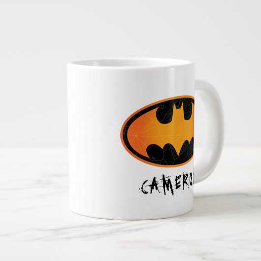 Batman | Halloween Web Logo Grote Koffiekop (Voorkant rechts)