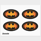 Batman | Halloween Web Logo Ovale Sticker (Vel)