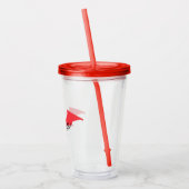 Batman Handwritten Bat Logo Acryl Drinkbeker (Links)