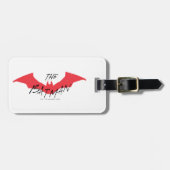 Batman Handwritten Bat Logo Bagagelabel (Voorkant horizontaal)