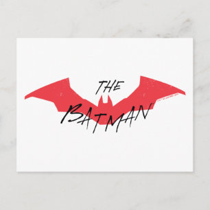 Batman Handwritten Bat Logo Briefkaart