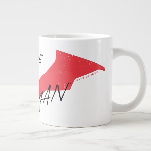 Batman Handwritten Bat Logo Grote Koffiekop (Rechts)