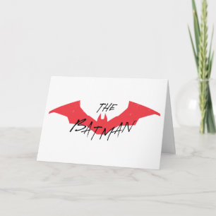 Batman Handwritten Bat Logo Kaart
