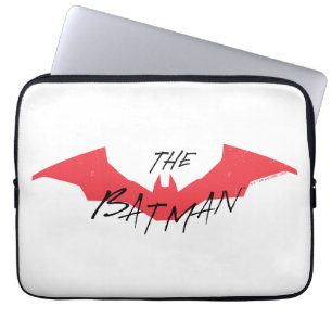 Batman Handwritten Bat Logo Laptop Sleeve