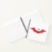 Batman Handwritten Bat Logo Notitieboek (Binnen)