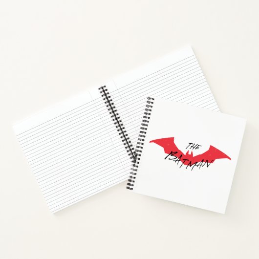 Batman Handwritten Bat Logo Notitieboek (Binnen)