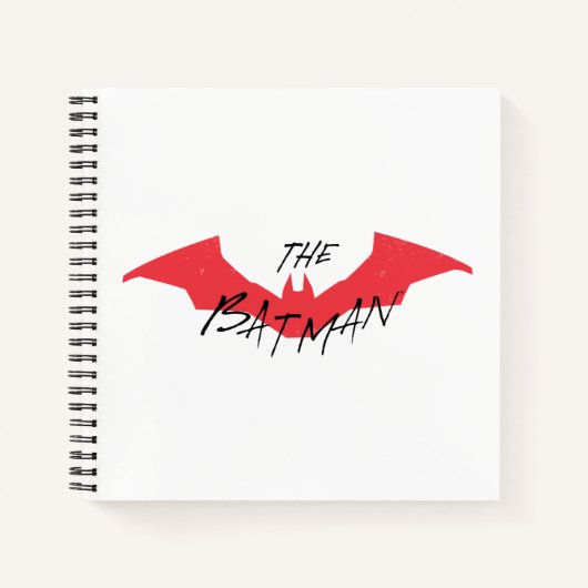 Batman Handwritten Bat Logo Notitieboek (Voorkant)