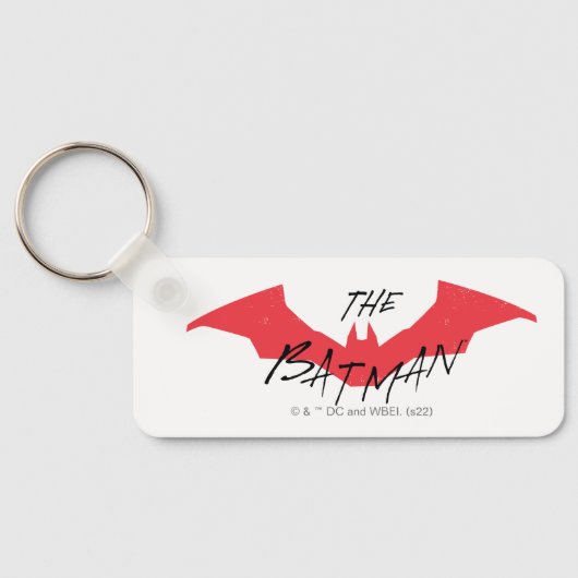 Batman Handwritten Bat Logo Sleutelhanger (Achterkant)