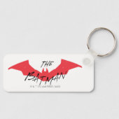 Batman Handwritten Bat Logo Sleutelhanger (Voorkant)
