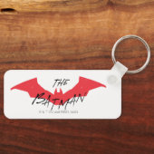 Batman Handwritten Bat Logo Sleutelhanger (Voorkant)