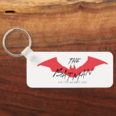 Batman Handwritten Bat Logo Sleutelhanger (Achterkant)
