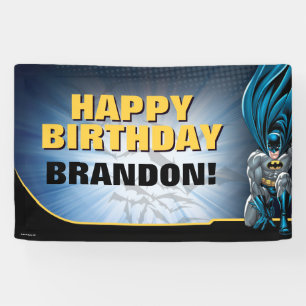 Batman Happy Birthday Banner