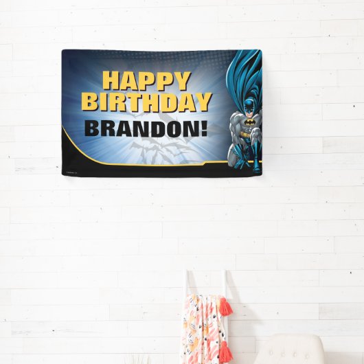 Batman | Happy Birthday Banner (Insitu)