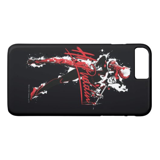 Batman | Harley Quinn "Hi Puddin" Ink Art Case-Mate iPhone Case (Achterkant (Horizontaal))