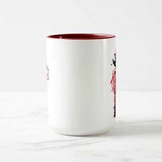 Batman | Harley Quinn "Hi Puddin" Ink Art Mok (Midden)