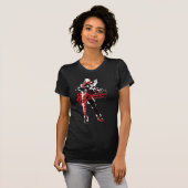 Batman | Harley Quinn "Hi Puddin" Ink Art T-shirt (Voorkant volledig)