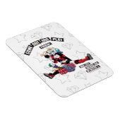 Batman | Harley Quinn "kom uit en speel Puddin" Magneet (Rechterzijde)