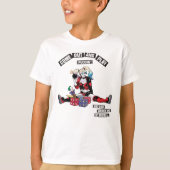 Batman | Harley Quinn "kom uit en speel Puddin" T-shirt (Voorkant)
