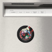 Batman | Harley Quinn Winking with Mallet Magneet (Insitu (Vaatwasser))