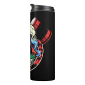 Batman | Harley Quinn Winking with Mallet Thermosbeker (Geroteerd rechts)