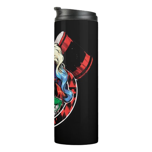 Batman | Harley Quinn Winking with Mallet Thermosbeker (Geroteerd rechts)