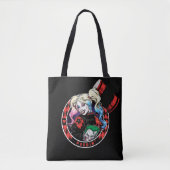Batman | Harley Quinn Winking with Mallet Tote Bag (Voorkant)