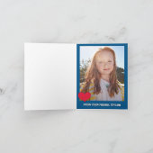 Batman Hartjes | Gelukkige Valentijnsdag Notitiekaartje (Binnen)