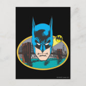 Batman Head Briefkaart (Voorkant)