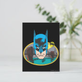 Batman Head Briefkaart (Staand voorkant)