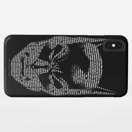 Batman Head Mantra Case-Mate iPhone Case (Achterkant (horizontaal))