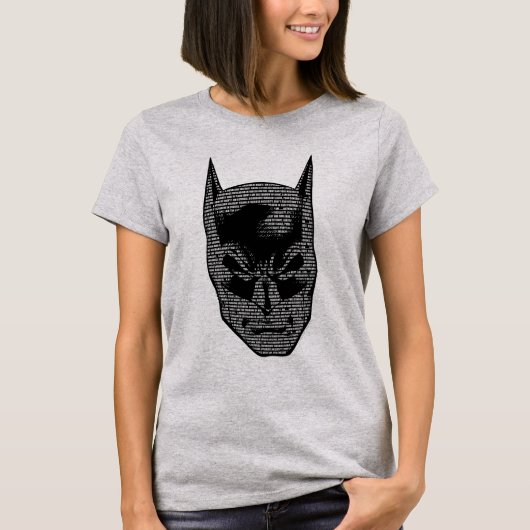 Batman Head Mantra T-shirt (Voorkant)