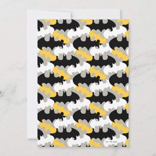 Batman Head Super Hero Boys Birthday Kaart (Achterkant)