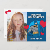 Batman Hearts | Fijne Valentijnsdag Briefkaart (Voorkant / Achterkant)