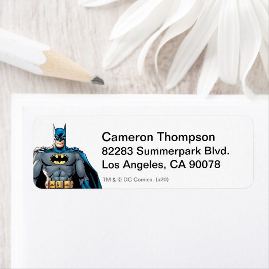 Batman Heroic Stance Etiket (Insitu)