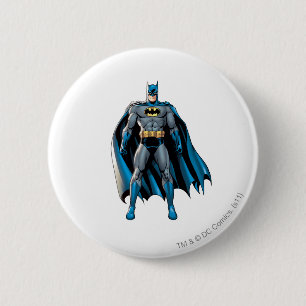 Batman Heroic Stance Ronde Button 5,7 Cm