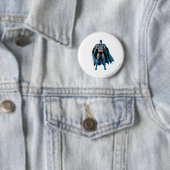 Batman Heroic Stance Ronde Button 5,7 Cm (In situ)