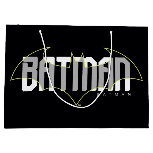 Batman Hi-Tech Naam Grafisch Groot Cadeauzakje (Achterkant)